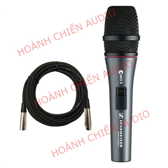 Micro Sennheiser Dynamic E865S Vocal Microphone